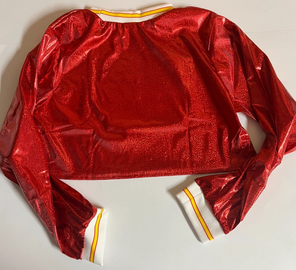 DISFRAZ DE NIÑA Gen-Pop Rojo Brillante CAMISETA Kansas City Chiefs #87 Travis Kelce Foto 3 de 3