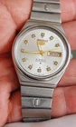 Seiko 5 watch Automatic Vintage  White dial  6309 day date @ Japan