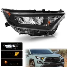 LED Headlight For 2019-2022 Toyota RAV4 LE XLE Passenger Right Side W/LED Bulbs