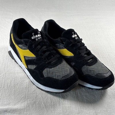 Diadora N9002 Lux Black Rich Gold Mens Size 10.5