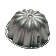 Mirro Jello Mold The Finest Aluminum Made in USA VINTAGE VTG Pudding Cake Mould