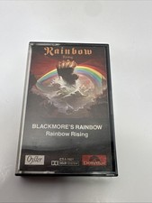 Blackmore's Rainbow Rising Cassette Polydor Oyster Paper Label 1976 Dio