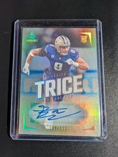 Bralen Trice 2024 Panini Luminance #133 Silver Auto /700 RC Falcons Rookie