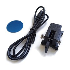 Portable Morse Code Key Single Paddles Design Base Stable Operation