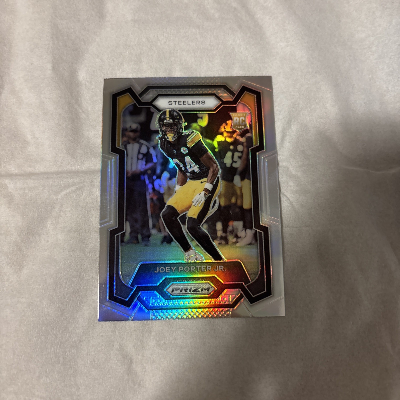 2023 Panini Prizm #386 Joey Porter Jr. Silver Prizm Rookie