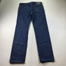 Levis 501 XX Jeans Mens 36x34 Blue Denim Original Straight Button Fly Dark Wash