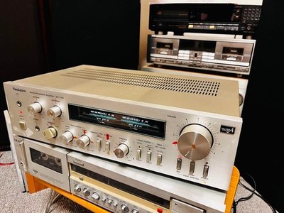 Technics Stereo Amplifier SU-V44 1981 working Integrated amplifier