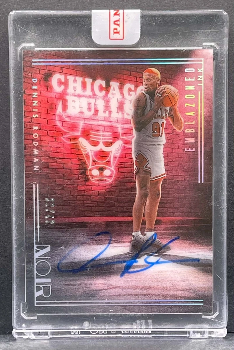 NBA 超貴重 ロッドマン シリアルナンバー入り Limited edition Dennis Rodman Serial Numbered Basketball Sports Trading Card