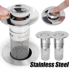 1 pcs Sink Stopper Hair Catcher Bathroom Pop Up Sink Drain Strainer Filter Plug