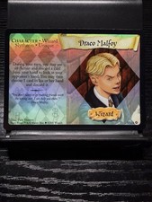 Draco Malfoy 2001 Harry Potter TCG 3/116 Holo Foil
