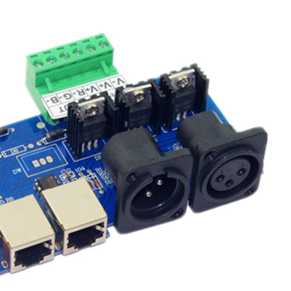 Controller DMX512 LED Decoder DMX512 RGB 3CH Controller Strip -NET-K-3CH-BA9353 - Bild 3 von 4
