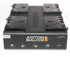 Anton Bauer LP4 70W Simultaneous Quad Charger For Parts - BC 19082