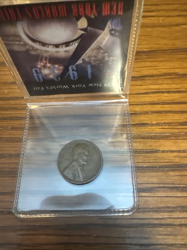 Rare 1939 Lincoln Wheat Penny No Mint Mark Circulated
