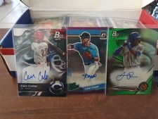 Triple Autographed Cards Jaylen Palmer, Cam Collier, And Yuddi Cappe