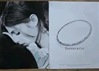 1999 Tiffany & Co White Heat eighteen karat white gold necklace jewelry 2pg Ad