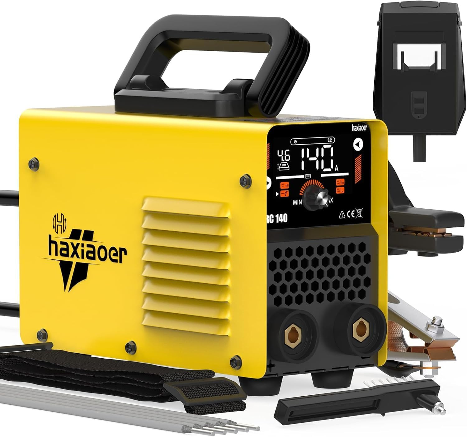 Saldatrice Inverter 230V 140A MMA Lift TIG Kit Professionale Completo