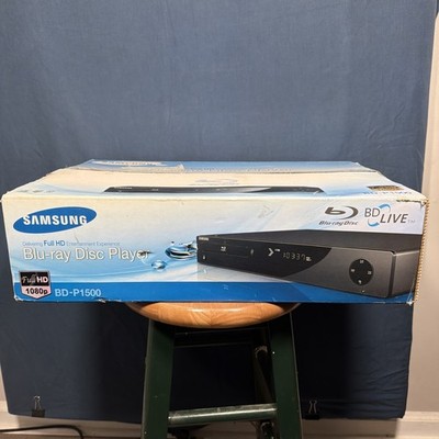 Samsung BD-P1500 Full HD 1080p Blu-Ray Disc/DVD Player - BRAND NEW