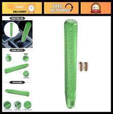 Universal 30cm Faux Crystal Gear Shift Knob - Transparent Bubble Manual Shifter