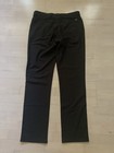 Greg Norman Shark Men's Black Stretch Straight-Leg Pants 32X 32 5 Pockets — photo 2