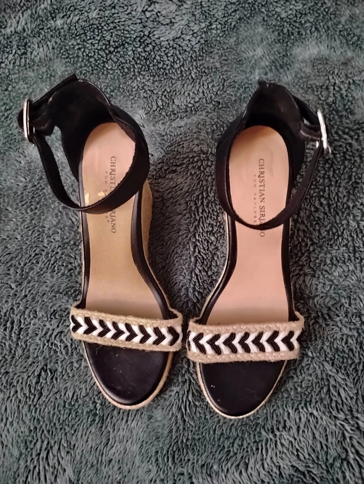 Женские туфли на танкетке CHRISTIAN SIRIANO X PAYLESS Espradilles размер 8 - Изображение 2 из 4