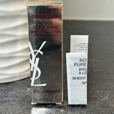 NEW Yves Saint Laurent Love Collection Pure Shine Lipstick 97 STARRY DREAM Rare