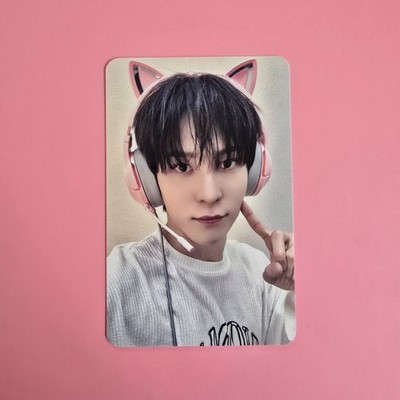 ATEEZ Yunho Golden Hour Part 3 Official Makestar Cat POB Photocard