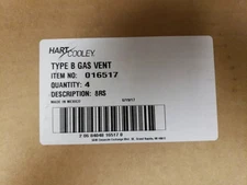 Hart & Cooley Type B Gas Vent 016517 box Of 4