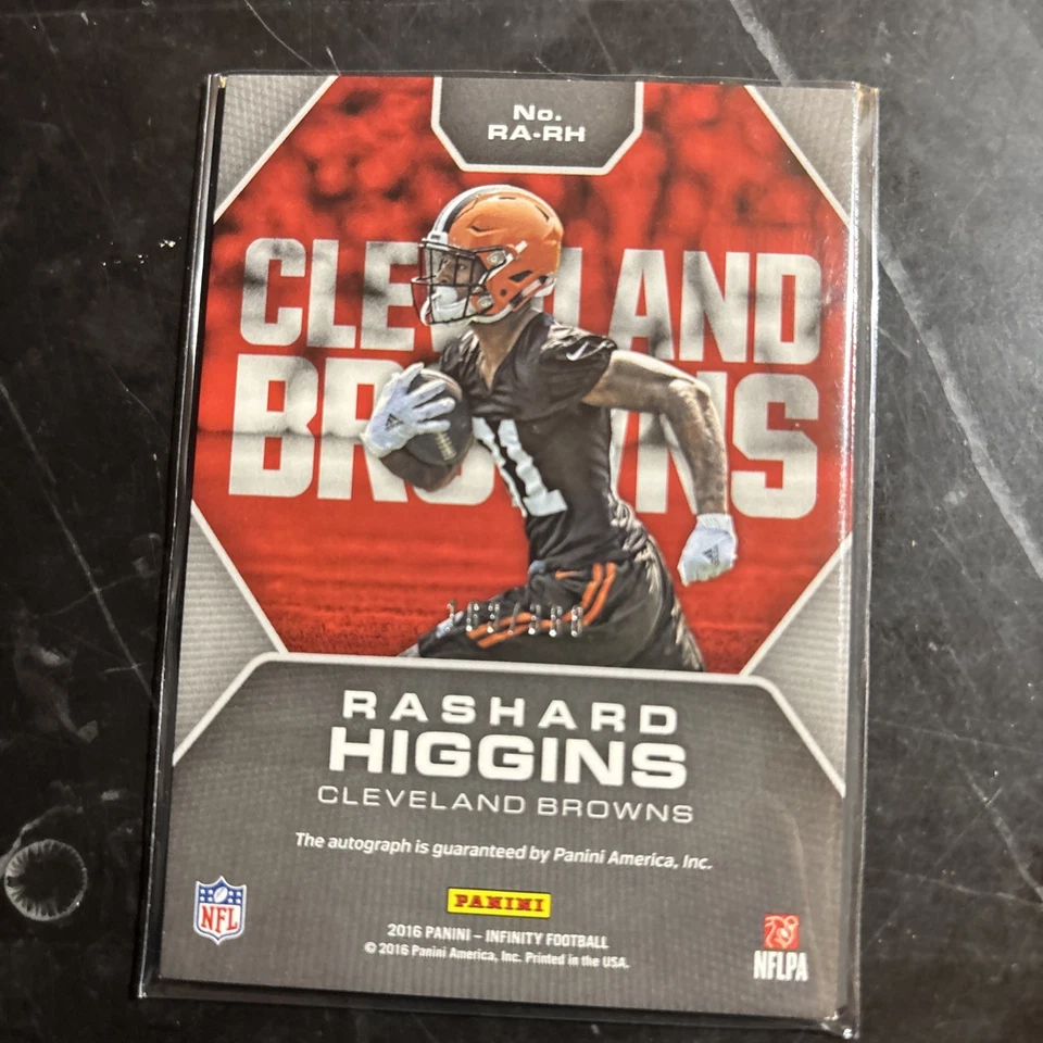 2016 Panini Infinity - Rookie Autographs Rashard Higgins #RA-RH /388 (AU, RC) - Image 2 of 2