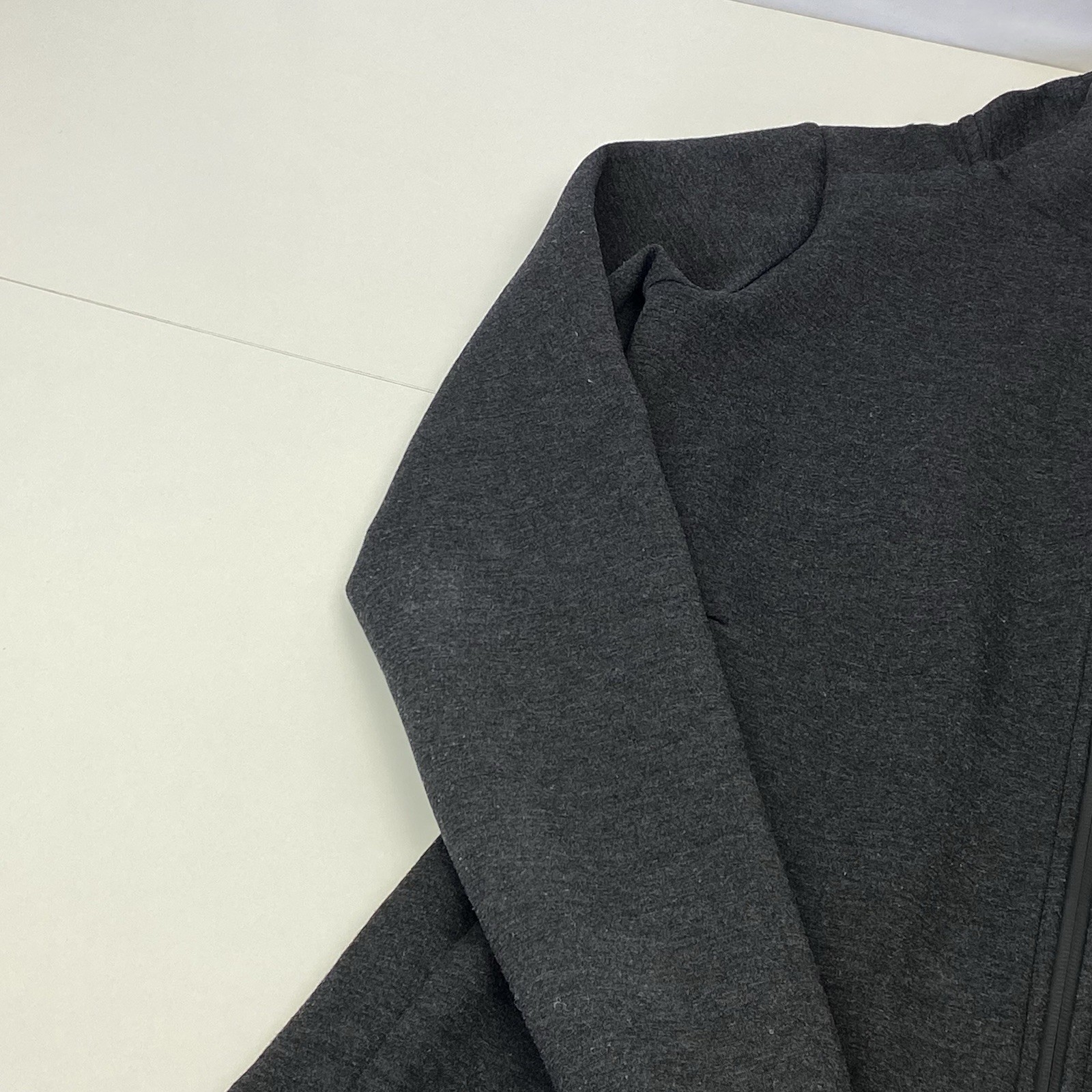 Champion Womans S Small Solid Dark Gray Full Zip … - image 6