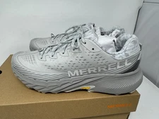 NEW Merrell Agility Peak 5 Running Trail Shoes Mens Size 10 Cloud Gray Vibram