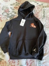 NWT Boys Size Medium Black Hoodie Air Jordan