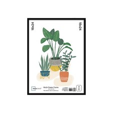 Mainstays &ndash; 18x24 Picture Frame &ndash; Black Flat Profile Wall Photo Frame