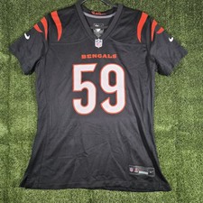 Nike Cincinnati Bengals Akeem Davis-Gaither #59 Women’s NFL Jersey Large