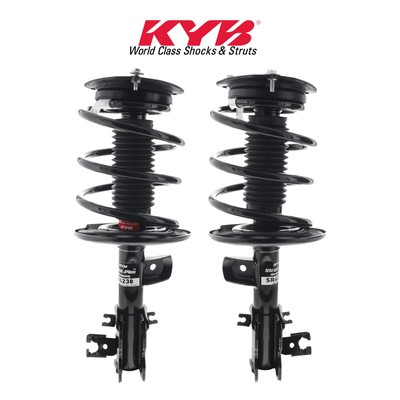 KYB Strut-Plus 2x Front Suspension Strut and Coil Spring Assembly SR4238 SR4237