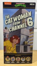 NECA TMNT The Catwoman from Channel 6 Newsroom Action Figure Set