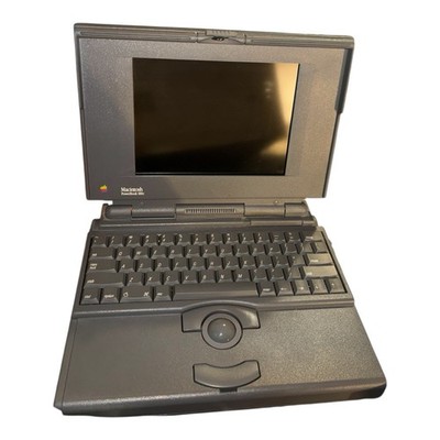 Apple Macintosh PowerBook 180c Vintage Laptop Tested (Includes