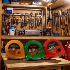 Set Of  3 Retractable Tape Measure 16FT/ 5m  Measurement Tape US NEW 3 Colors US