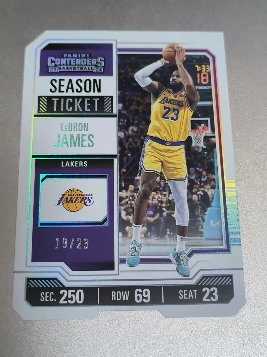 2023-24 Panini Contenders - LeBron James #46 for sale | eBay