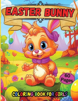 Easter Bunny Coloring Book for Girls Black Girl's Easter Coloring Book Tobba