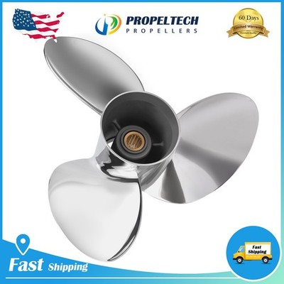 LH Stainless 16 X 18 1/2 Propeller For Suzuki Outboard 150-300HP 990C0-0081L-185