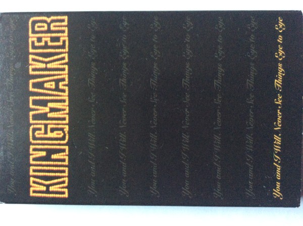Kingmaker You and I Will Never See Things Eye To Eye Cassette