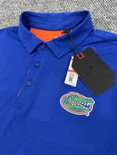 Florida Gators Men  s XL Antigua Polo Shirt NCAA Golf Performance Blue