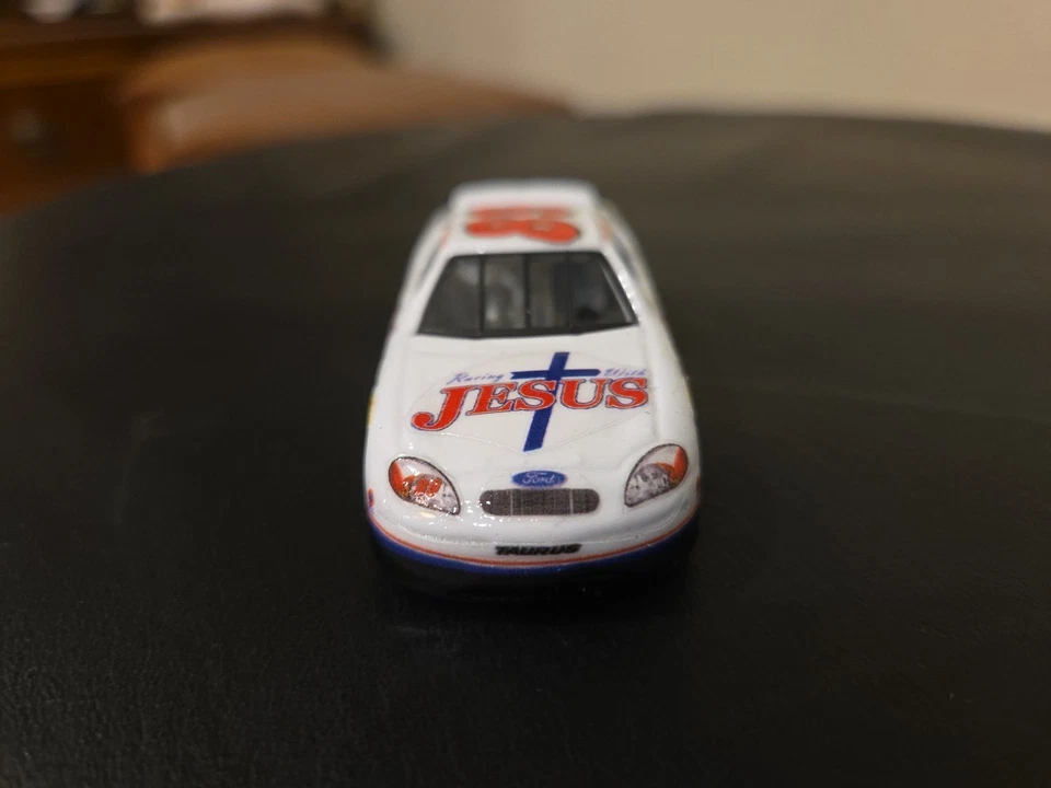 2003 #89 Morgan Shepherd Victory Jesus Team Caliber NASCAR CUSTOM DIECAST 1:64 - Image 3 of 4