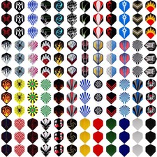 MaxMau Dart Flights,144 pcs Standard Shape Professional Flight One Size