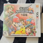 Nintendo Super Smash Bros. Nintendo 3DS, Multiplayer, Online, Case, Manual