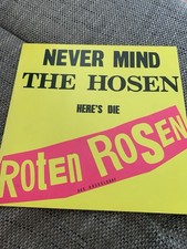 Die Toten Hosen-Never Mind the Hosen-Here's die Roten Rosen-Vinyl Lp- 1987-VG!