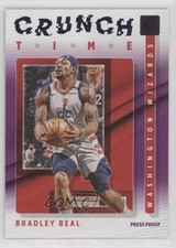 2021-22 Panini Donruss Crunch Time Press Proof Purple Bradley Beal #11 0z9l