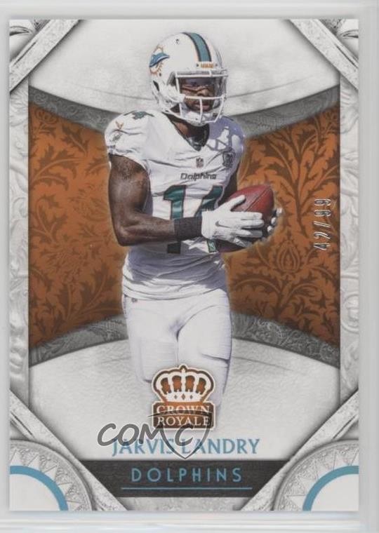 2016 Panini Preferred Retail Crown Royale Light Blue 42/99 Jarvis Landry #48 1v3