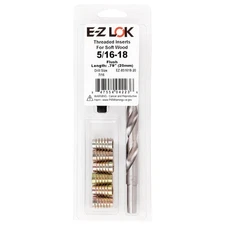 Thread Repair Installation Kit - Includes E-Z Hex Threaded Inserts for Soft W...