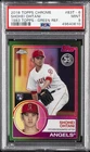 2018 TOPPS CHROME 1983 TOPPS GREEN REFRACTOR #83T-6 SHOHEI OHTANI RC /99 PSA 9
